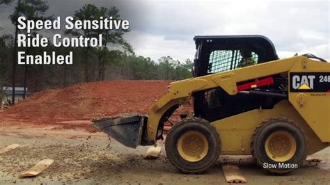 Speed Sensitive Ride Control for Cat® D/D2 Series Skid Steer, 